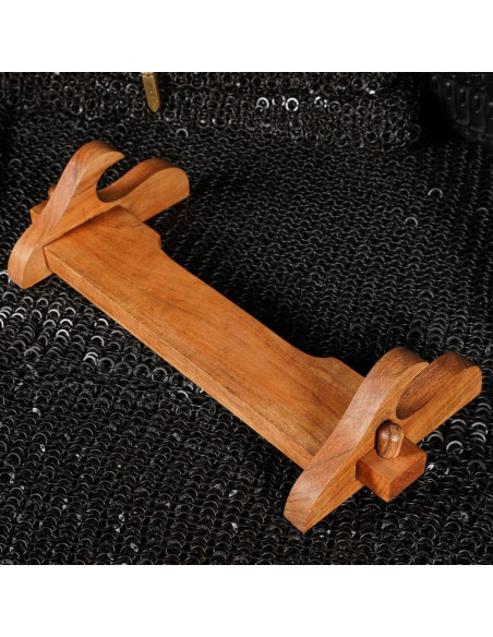 Houten muurbeugel om 1 katana op te...