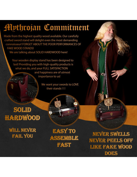 Tischhalterung aus Holz zum Aufhängen...