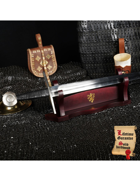 Skrivebordsstøtte i træ til at hænge...