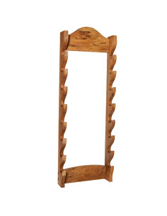 Houten muurbeugel om tot 8 zwaarden op te hangen