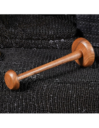 Soporte en madera para colgar cascos