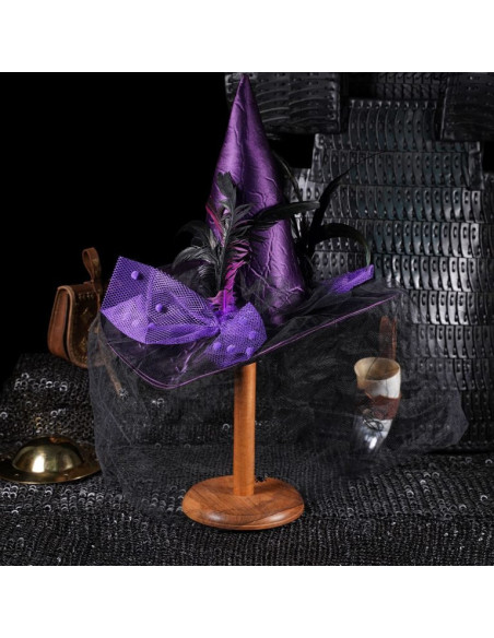 Træstøtte til at hænge hjelme (33 cm.)