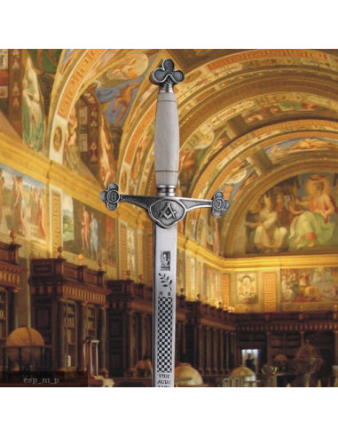 Espada Logia Masónica plata