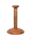 Soporte en madera tallada para colgar cascos (38 cm.)