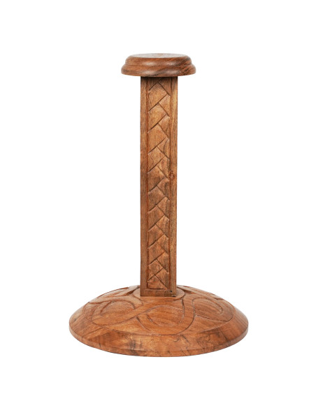 Udskåret træstøtte til at hænge...