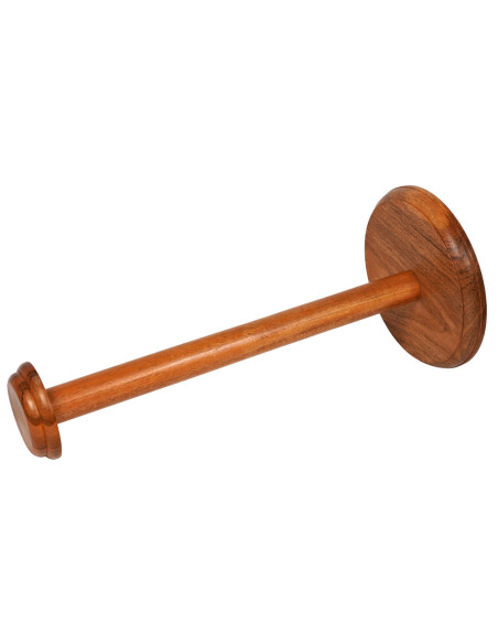 Houten steun om helmen op te hangen...