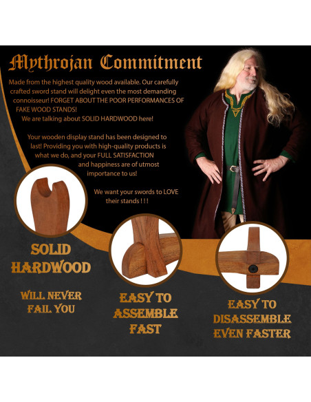 Tischhalterung aus Holz zum Aufhängen...