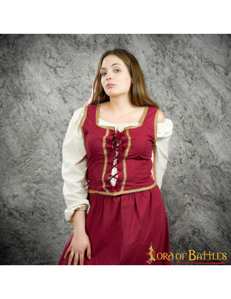 Vestido mesonera medieval o...