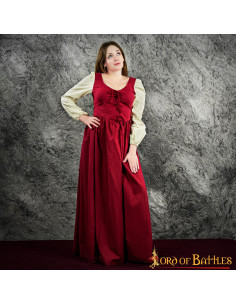 Mittelalter- und Renaissancekleid Aramis - Granat
