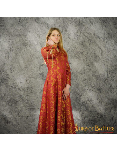 Vestido medieval mujer cortesana con...