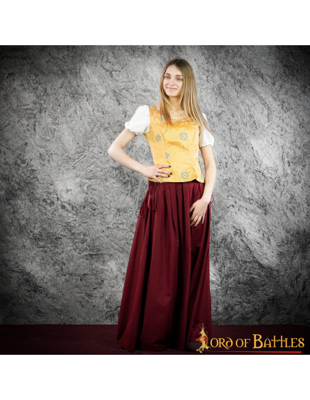 Corpiño medieval y renacentista Goye...