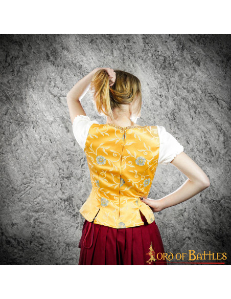 Corpiño medieval y renacentista Goye...