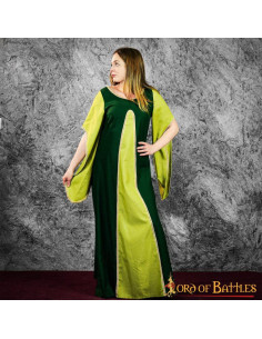 Aelis Kurtisanen-Mittelalterkleid – Grün 2