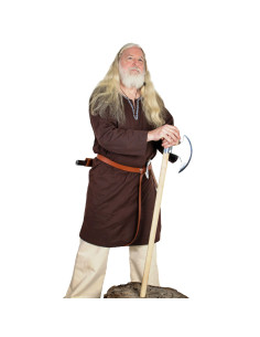 Viking en middeleeuwse broek voor krijgers - kleur ecru 2