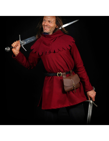 Bolso medieval marrón de Mythrojan...