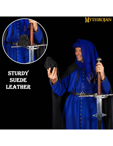 Bolsa medieval limosnera - Negra (8,8...