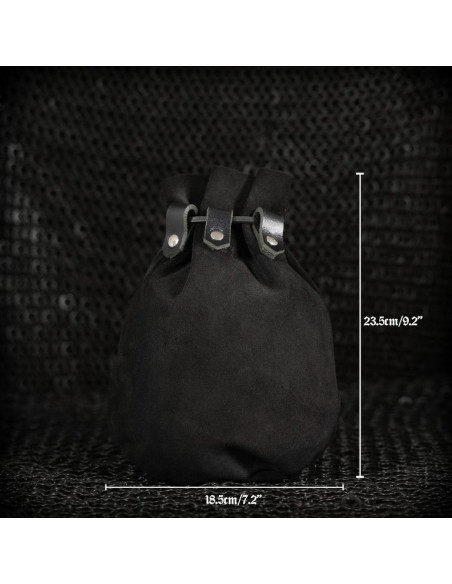 Bolsa medieval limosnera - Negra...