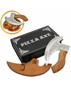 Hacha vikinga cortadora de pizza