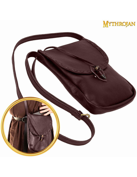 Mittelalterliche Ledertasche,...