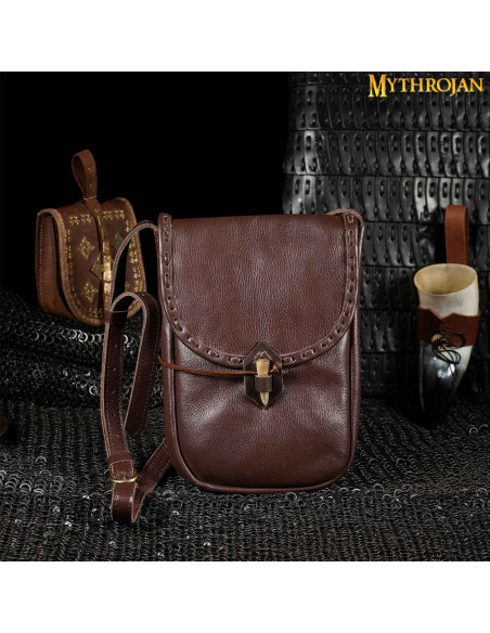 Mittelalterliche Ledertasche,...