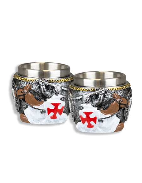 1 Vaso de chupito de los caballeros...