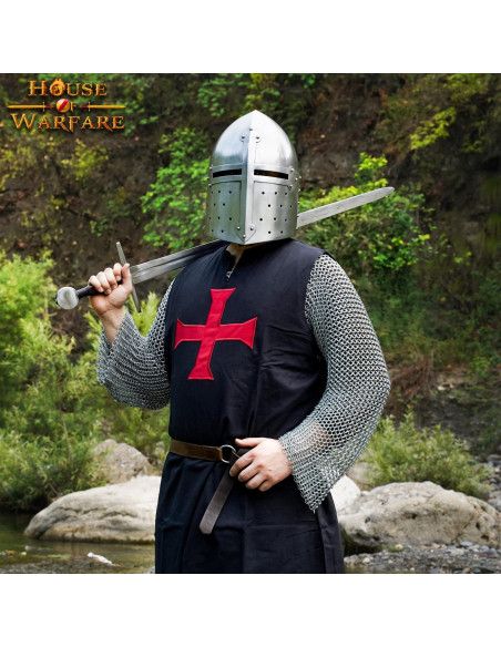 Casco medieval cónico SugarLoaf en...