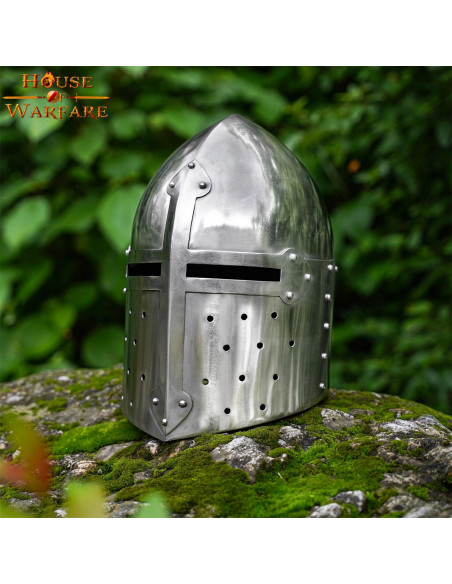 Konischer Zuckerhut-Mittelalterhelm...