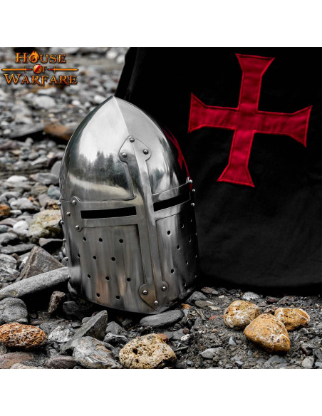 Casco medieval cónico SugarLoaf en...