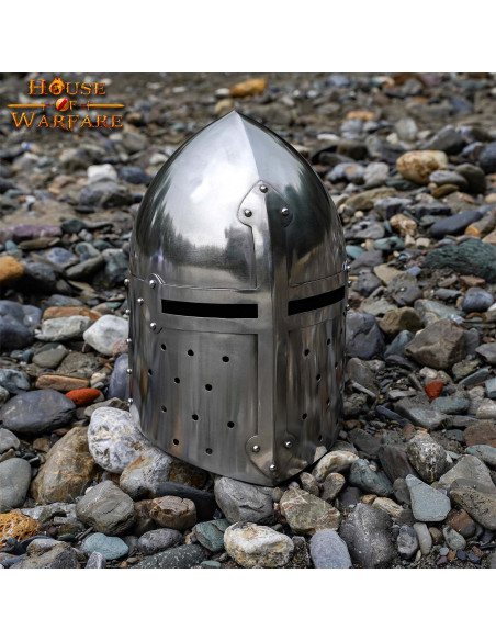 Casco medieval cónico SugarLoaf en...