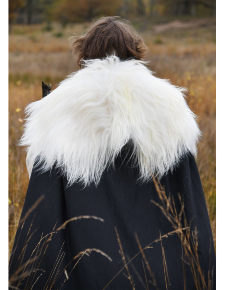 Noordse witte schapenvacht voor...