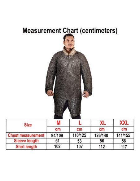 Mittelalterliches Kettenhemd mit...