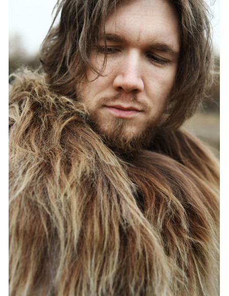 Piel Nórdica de oveja moteada para...