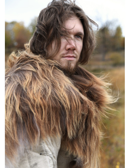 Piel Nórdica de oveja moteada para...