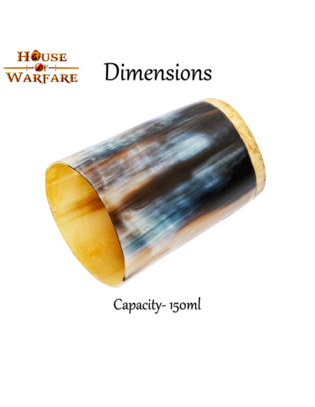 Drinkware-Schnapsglas aus Horngeweih...