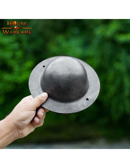 Umbo aus Stahl für Wikingerschilde...