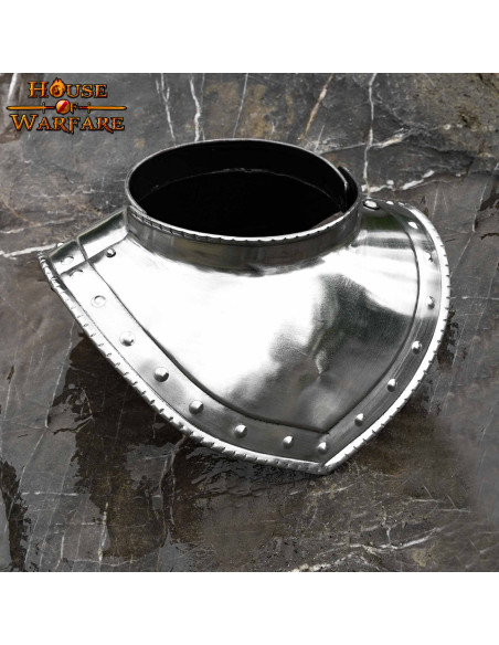 Mittelalterlicher Stahlkragen, frühes...