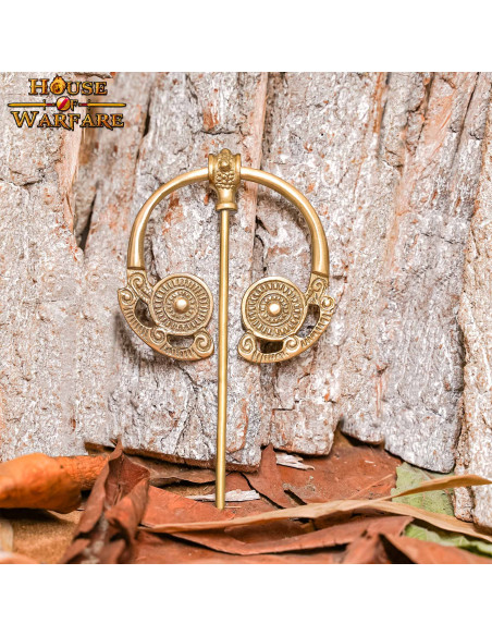 Celtic og Viking fibula i messing...