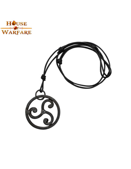 Håndsmedet Celtic Triskelion vedhæng