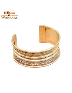 Middelalderarmbånd af messing (16,5 cm.)