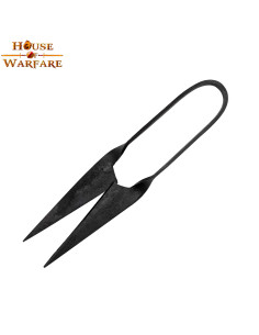 Håndsmedet middelaldersaks (14 cm.)