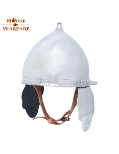 Romeinse Montefortino helm met oorflappen