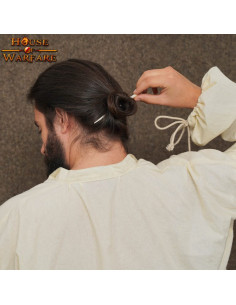 Horquilla de pelo medieval en hueso 2