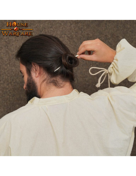 Middeleeuwse haarclip van been