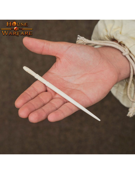 Middeleeuwse haarclip van been