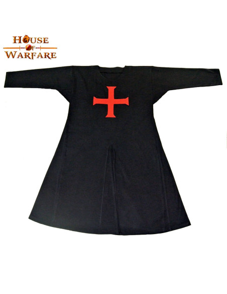 Schwarze Tunika der Kreuzzugsritter