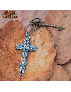 Llavero con Cruz de Cota de Malla 2