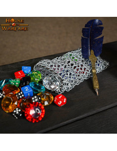 Bolsa medieval de cota de malla (15,2x10,1 cm.) 2