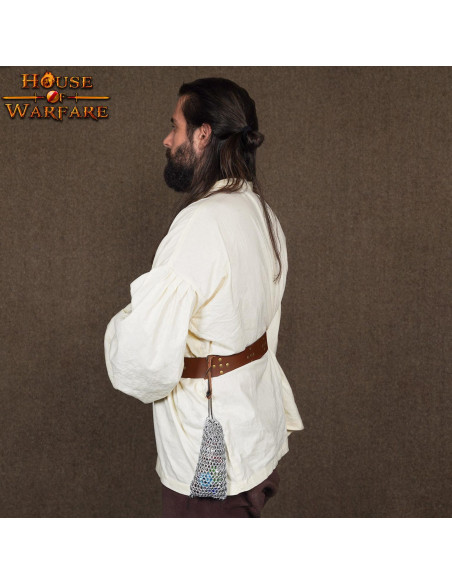 Bolsa medieval de cota de malla...