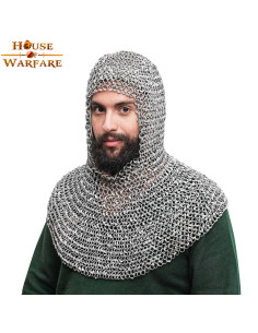 Kettenhemd-Henker und Schulterschutz aus Aluminium 2