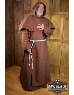 Hábito marrón de Monje Franciscano